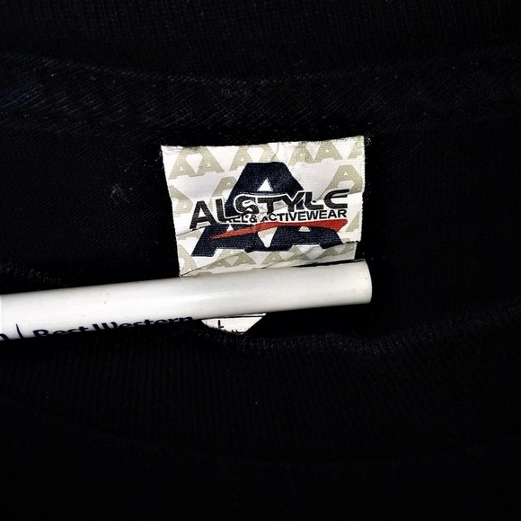 Popeye The Sailor Man Black Tee-Shirt - Picture 5 of 5